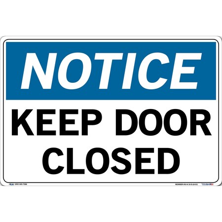 Vestil Vinyl Label Sign, 12-1/2" Height, 18-1/2" Width, Vinyl Label, Rectangle, English SI-N-10-D-LB-011